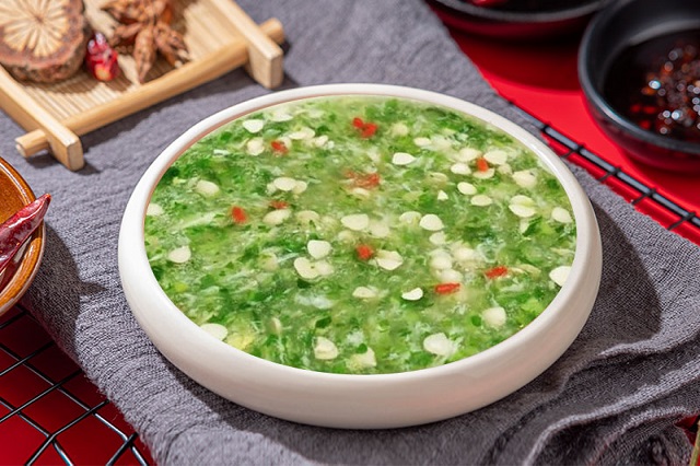 杏仁青菜羹